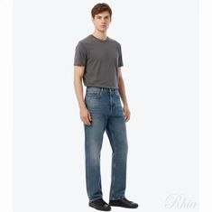 골든구스 26SS 블루 미디움 워시 데님 진 GMP01636 P000621 50100 썸네일 1