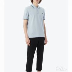 폴스미스 지브라 배지 폴로 셔츠 M2R 151LZ P21580 70 썸네일 1