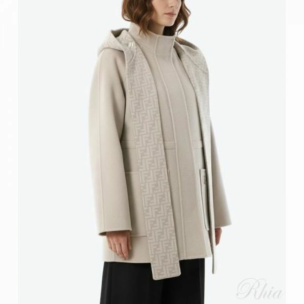 펜디 25FW 울 자켓 FJ7587 A5HDF 1MYZ - Fendi