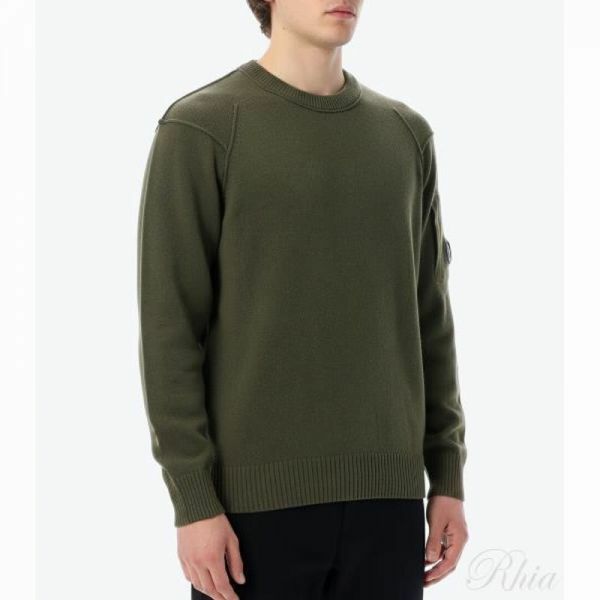 CP컴퍼니 램스울 크루넥 스웨터 RFCMKN707A 110149A 683 - CP company