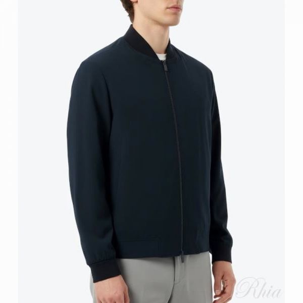 휴고보스 P 핸리 Bmb 50545795 404 봄버 자켓 - Hugo Boss