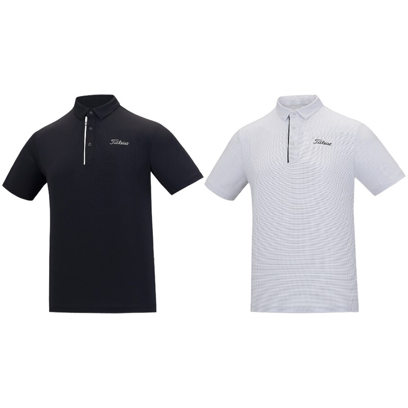 쇼핑백 선물포장 타이틀리스트 골프 남성 썸머 폴로 셔츠 - titleist