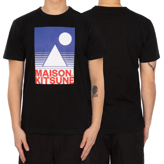 메종키츠네 남성 앤터니 티셔츠 IM00157KJ0008 - Maison Kitsune