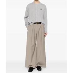 26SS 메종키츠네 가디건 QM00500KT1181 GREY MELANGE 썸네일 4