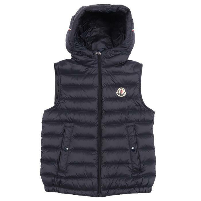 26SS 몽클레키즈 UZAY 후드베스트 네이비 - Moncler
