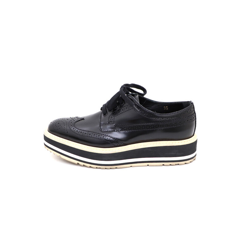 프라다 플랫폼 클리퍼 로퍼kk55318985 - Prada