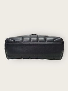 [중고명품/루이스잇] 생로랑 블랙 은장 YSL 마틀라세 루루 토이백 썸네일 6