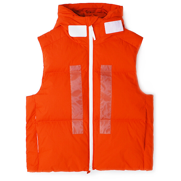 23FW 스톤 마리나 패딩 조끼 레드오렌지 7915G09X2 V0037 - Stone Island