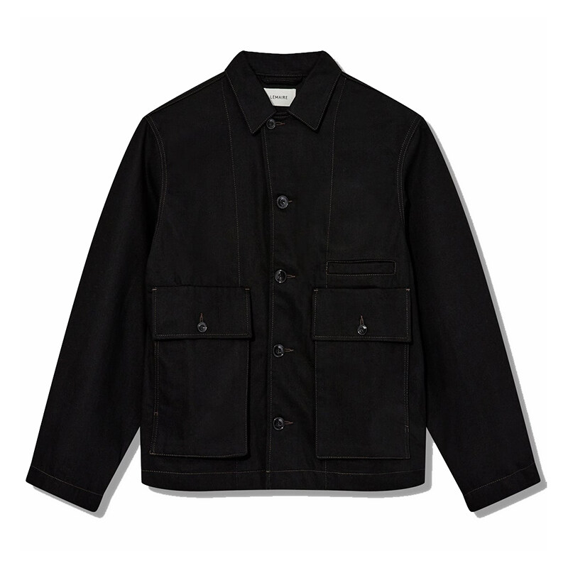 25FW 르메르 박시 자켓 블랙 OW1198 LD1055 BK999 - Lemaire