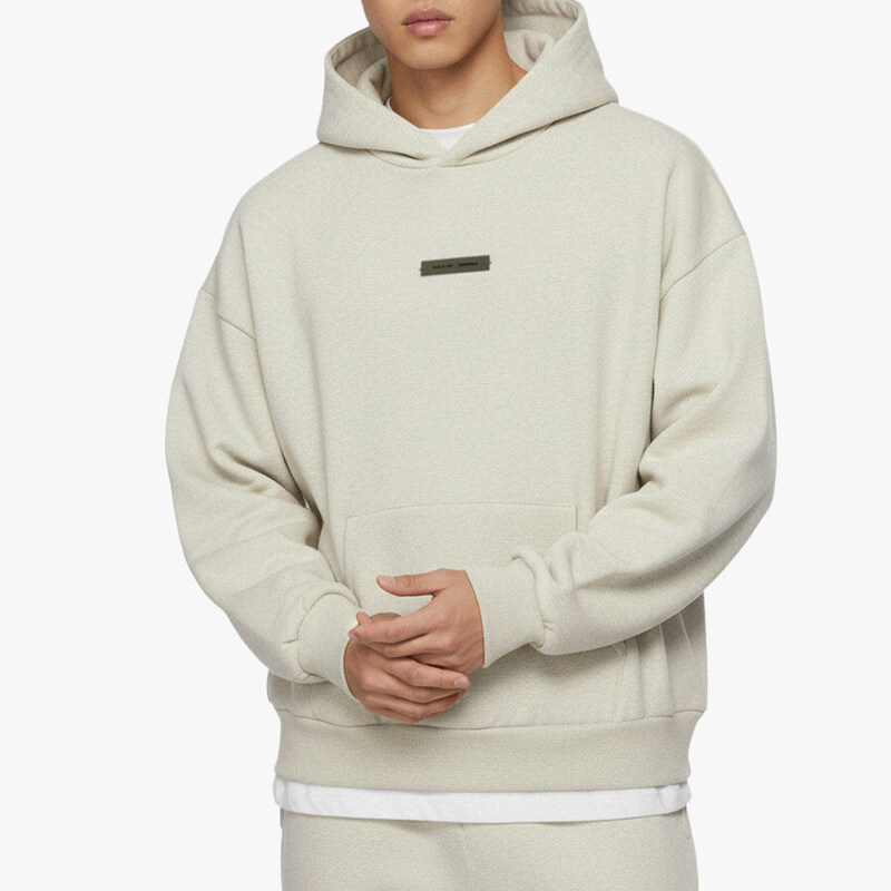F/W 클래식 플리스 기모 후드티 헤더스톤 192SP252052F - Fear of God