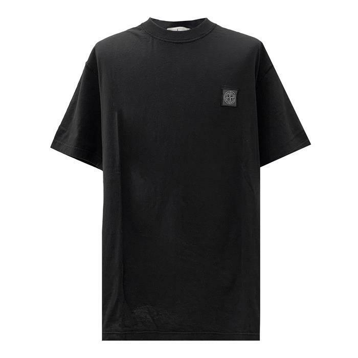 [럭스댓] 국내 26SS 스톤아일랜드 L1S15 2100026 로고 패치 반팔 티셔츠 - Stone Island