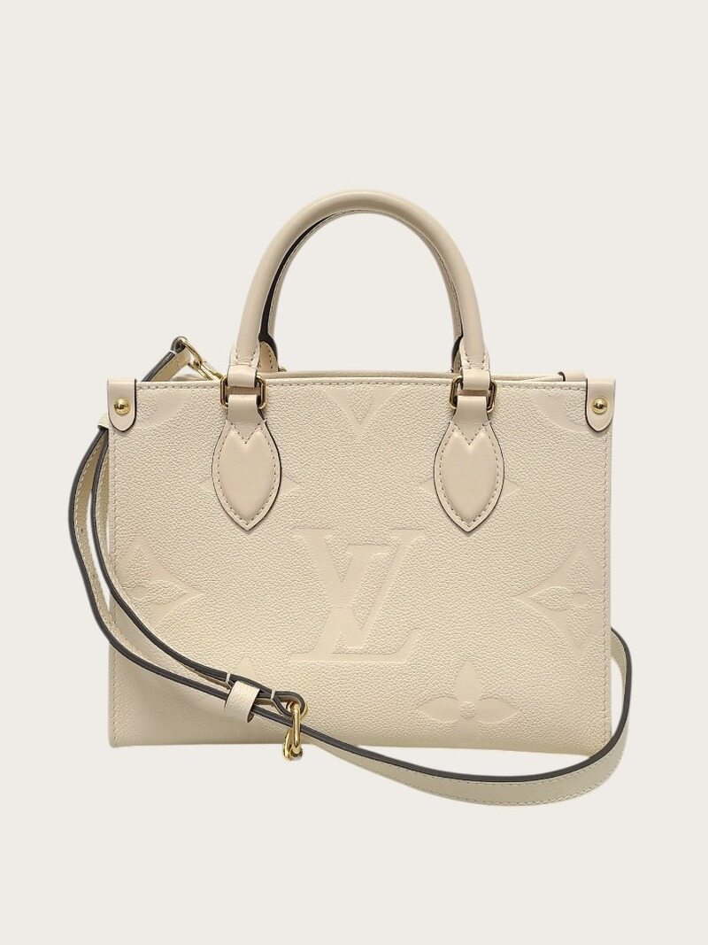[중고명품/루이스잇] PM / 루이비통 베이지 크림 앙프렝뜨 온더고 - Louis Vuitton