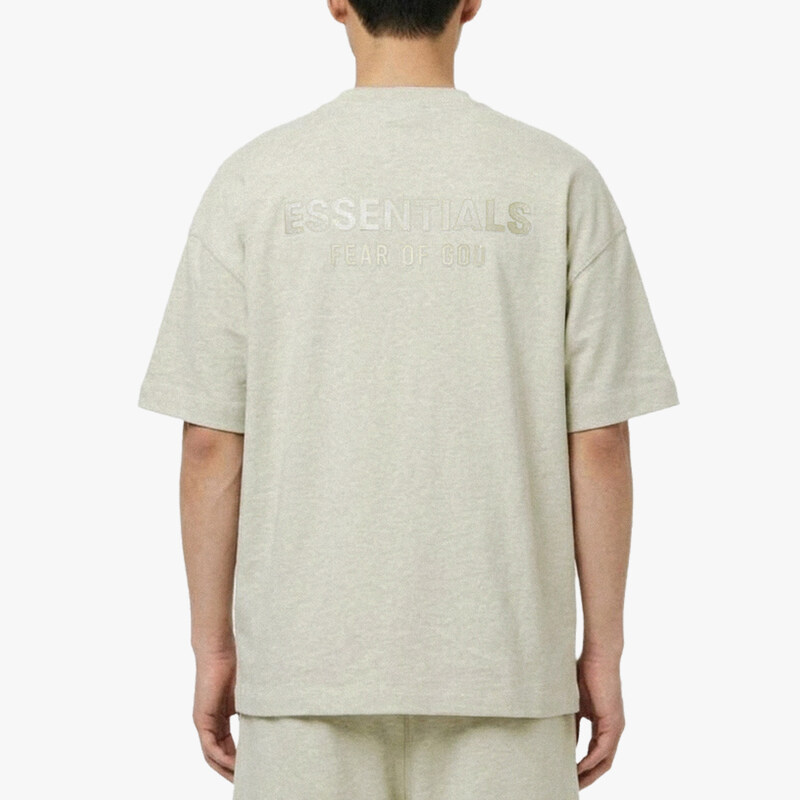 FW 클래식 반팔티셔츠 헤더스톤 125SP254192F - Fear of God