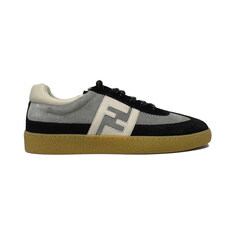 키즈 FF 로고 패치 스포츠 스니커즈 블랙/그레이 JMR524 AUEG F1T0F 썸네일 1