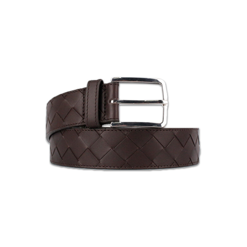 보테가베네타 인트레치아토 레더 벨트 폰단트 609182 VCPQ3 2145 - Bottega Veneta