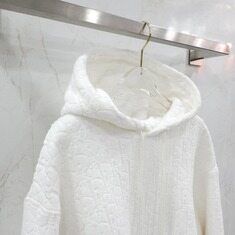 [럭스유] XXL / 디올 오블리크 모티브 테리 후드 티셔츠 113J631A0684 썸네일 2