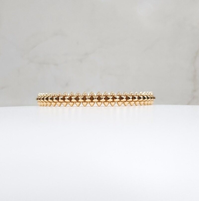 [럭스유] 까르띠에 클래쉬드 브레이슬릿 18K 핑크골드 스몰 14호 CRB6065114 - Cartier