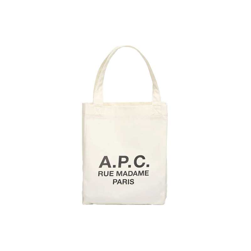 아페쎄 26SS LOU RUE 스몰 2.0 토트백 화이트 COHMN M67065 AAD - A.P.C.