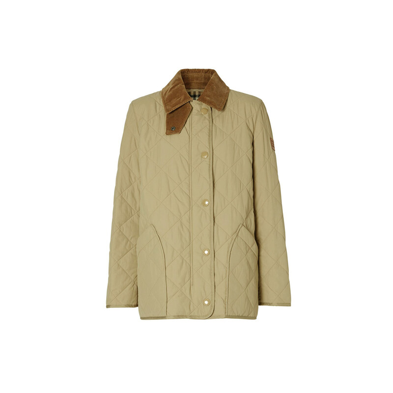 버버리 코츠월드 COTSWOLD 퀄팅 자켓 허니 8021468 - Burberry