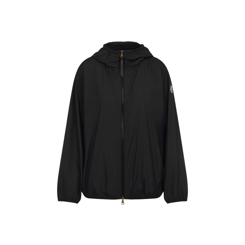 몽클레어 26SS FEGEOS 로고 패치 후드 자켓 블랙 1A001 43 54AQE 999 - Moncler