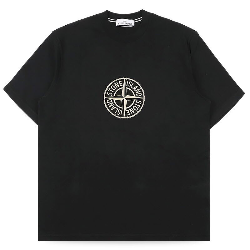 디몬트 스톤 남성 그래픽 백 프린팅 반팔(블랙) L1S15 2100001 S0362 V0029 - Stone Island