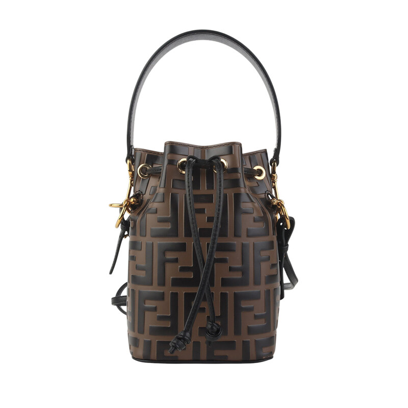 펜디 8BS010 FF 로고 몬트레조 미니 버킷백 36907Y - Fendi