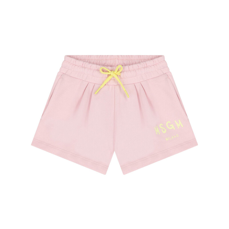 키즈 플리스 숏팬츠 핑크 S6MSJGSH066 MS076 - MSGM
