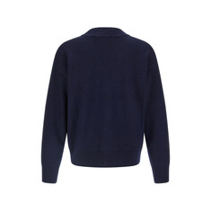 26SS 하트 로고 울 가디건 잉크/에쿠르 UKC380 KN0156 A116 썸네일 2