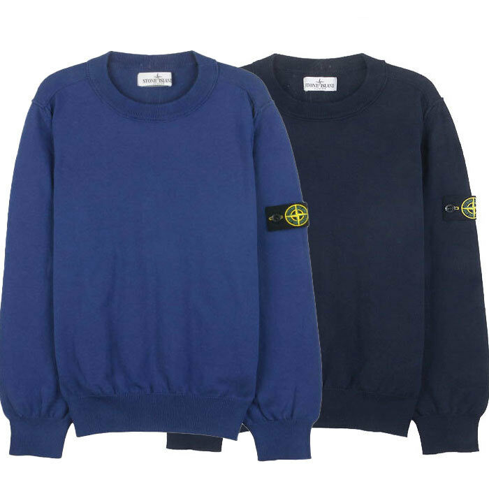 스톤아일랜드 주니어 와펜 코튼 풀오버 - Stone Island
