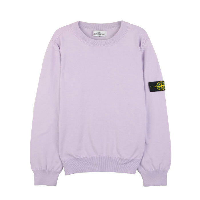 스톤아일랜드 키즈 코튼 풀오버 라벤더 - Stone Island