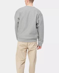 26SS 칼하트 WIP 긴팔 티셔츠 I025475 V6XX GREY HEATHER DOM 썸네일 4