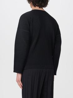 26SS 옴므 플리세 이세이 미야케 긴팔 티셔츠 HP66JK02315 BLACK DOM 썸네일 3