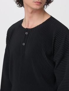 26SS 옴므 플리세 이세이 미야케 긴팔 티셔츠 HP66JK02315 BLACK DOM 썸네일 4