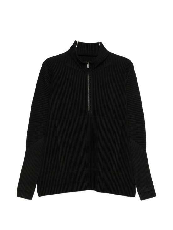 26SS 옴므 플리세 이세이 미야케 터틀넥 HP66JK03215 BLACK DOM - Issey Miyake
