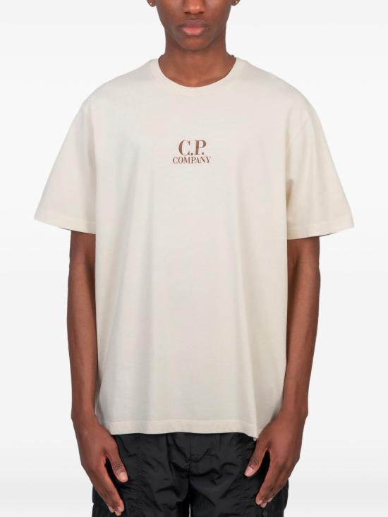 26SS 씨피 컴퍼니 반팔 티셔츠 20CMTS291A 005431G 114 FROZEN DEW DOM - CP company