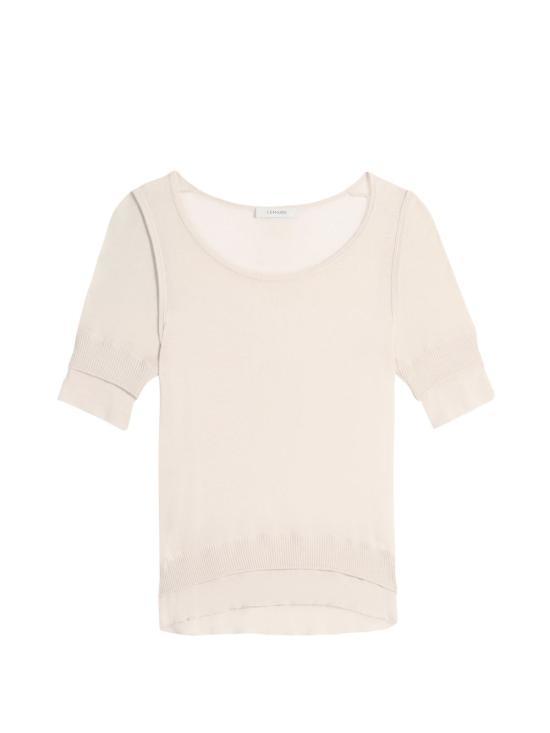 26SS 르메르 반팔 티셔츠 TS0025 LK1017 024 WHITE DOM - Lemaire