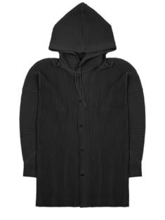 26SS 옴므 플리세 이세이 미야케 후드 티셔츠 HP66JC02115 BLACK DOM 썸네일 1