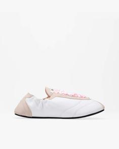 26SS 레페토 테니스 실크 스니커즈 V4230MCVD050 WHITE DOM 썸네일 1