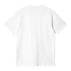 26SS 칼하트 WIP 포켓 하트 티셔츠 I032128 00AXX WHITE BLACK DOM 썸네일 2