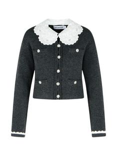 26SS 셀프 포트레이트 자켓 RS26121CBGREY CHARCOAL DOM 썸네일 1