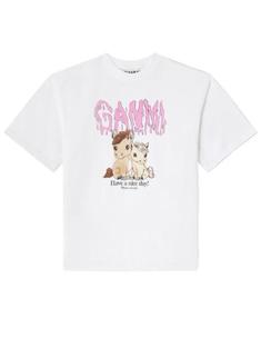 26SS 가니 반팔 티셔츠 A1050048 151 WHITE DOM 썸네일 1