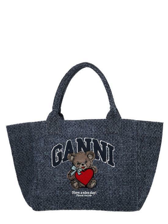 26SS 가니 숄더백 B2110028 077 DENIM DOM - Ganni