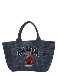26SS 가니 숄더백 B2110028 077 DENIM DOM 썸네일 1