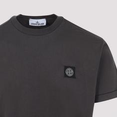 26SS 스톤 아일랜드 60 2 코튼 저지 슬림핏 티셔츠 L1S15 2100027 S0013 V0065 CHARCOAL DOM 썸네일 5