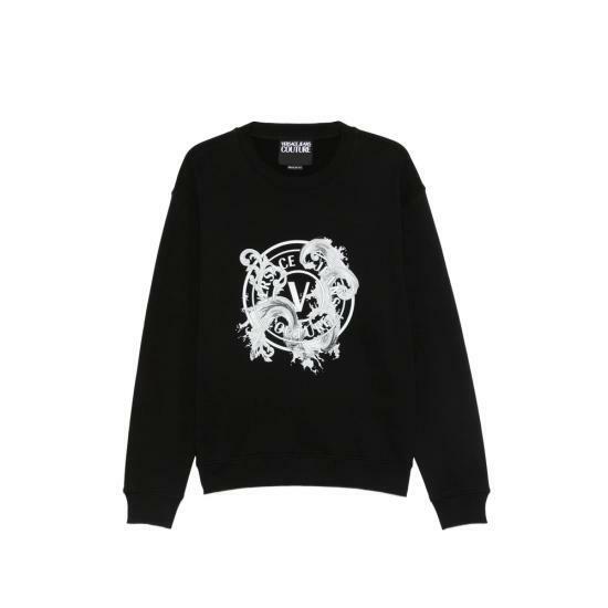 26SS 베르사체 긴팔 티셔츠 80GAIE01 CF00E 899 BLACK DOM - Versace