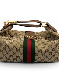 26SS 구찌 베니티 미디움 탑 핸들 백 857799 FAFUF 9870 BEIGE BROWN GG CANVAS DOM 썸네일 4