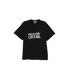 26SS 베르사체 반팔 티셔츠 80GAHE04 CJ00E 899 BLACK DOM 썸네일 1