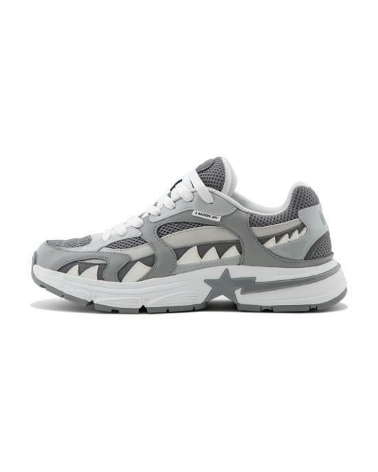 베이프 스니커즈 001FWL801315GRA GRAY DOM - Bape