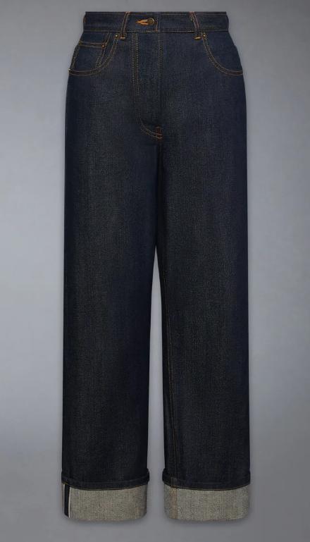 26SS 톰브라운 셀비지 데님 5 포켓 팬츠 FTC509UF1101415 DOM - Thom Browne