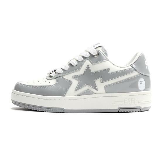 베이프 스니커즈 001FWL801305MGRA GRAY DOM - Bape